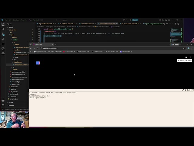 ThreeJS and Angular Space And Time Application - Video 613: Max/Configured Part 41