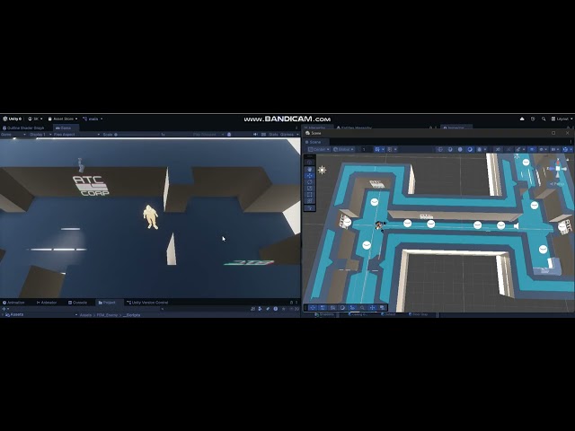 Enemy Robot AI ~ Finite State Machine (FSM) (Unity)