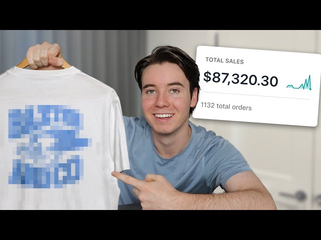 How I Started My FIRST Clothing Line (From Scratch)