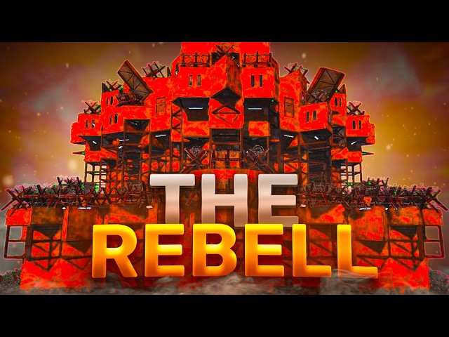 🔥THE REBELL🔥 THE MOST META 4X4 RUST CLAN BASE | Rust Building Tutorial 2025 | КЛАНОВАЯ БАЗА РАСТ