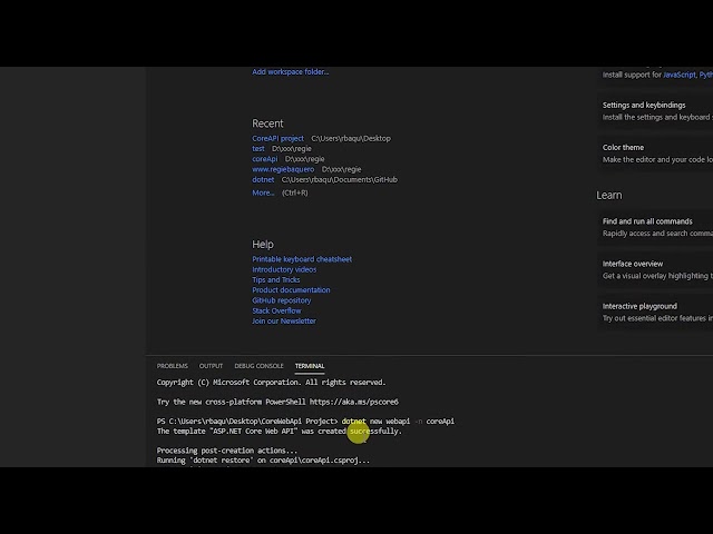 Create ASP.NET Core Web API Using Visual Studio Code | Step-by-Step Guide