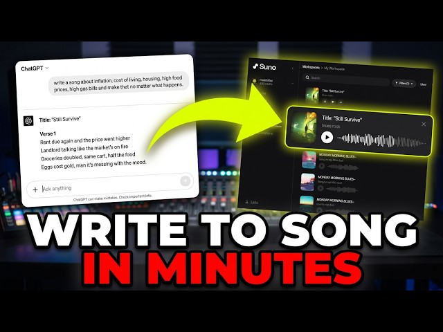 Create AI Songs for FREE in Suno & ChatGPT in Minutes with Ease! #suno #chatgpt #aimusic #madBiz