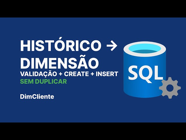 Como criar a Dimensão de Cliente no SQL Server | Base Studio