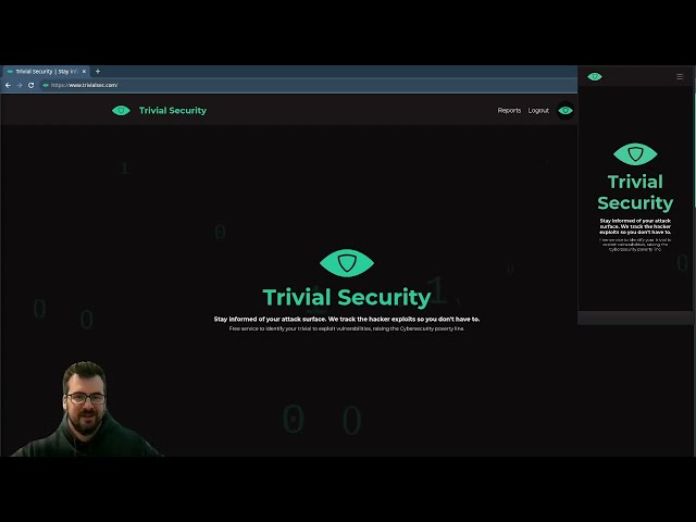 Founder of Trivial Security brief introduction