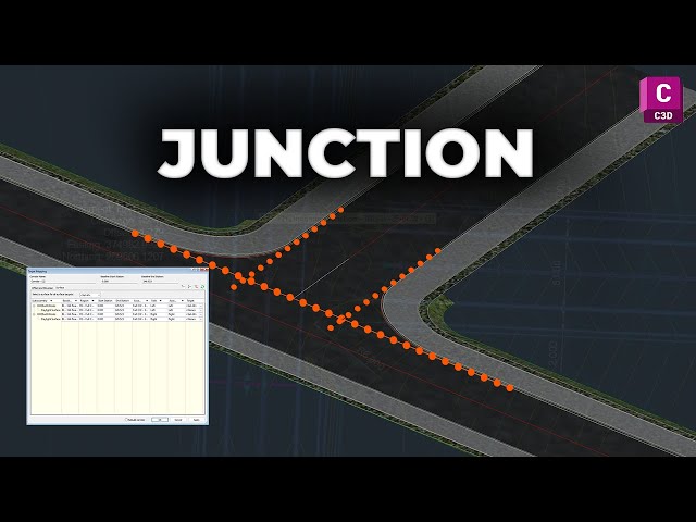Road Design in Civil 3D - Simple Junction (Part 5)