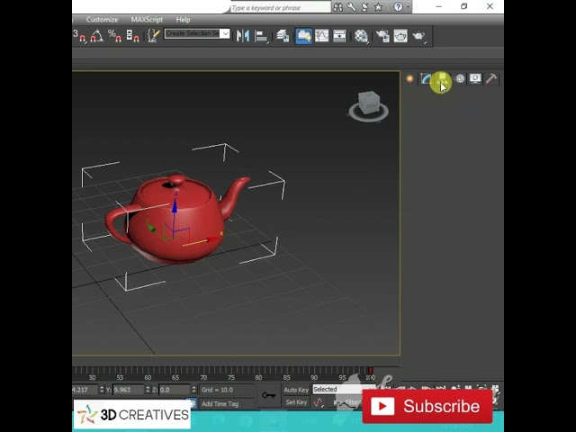 3Dsmax Can't Move Object Problem Solution #shorts  #3dsmax