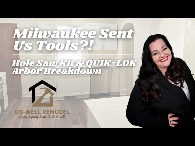 Our honest @MilwaukeeTool review! #holesaw #quiklok #milwaukeetools #arbor #tools 