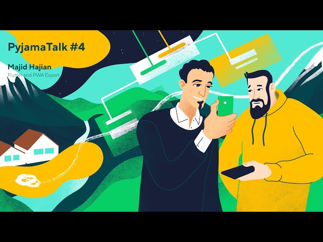 Pyjama talk #4: Flutter, Soft skills and warm Norway with Majid Hajian