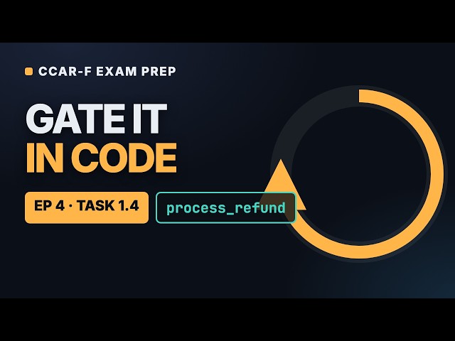 CCAR-F Exam Prep Ep. 4: Enforcement & Handoff Patterns Explained (Task 1.4)