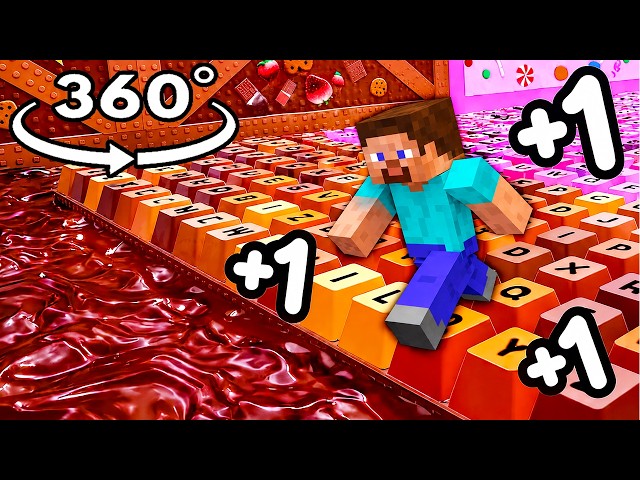 +1 Speed Keyboard Escape in MINECRAFT 360°