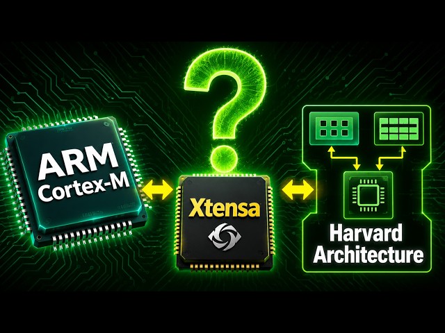 ARM Cortex-M vs Xtensa vs Harvard Architecture | Embedded CPU Architectures Explained
