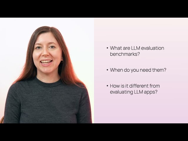LLM evaluation benchmarks