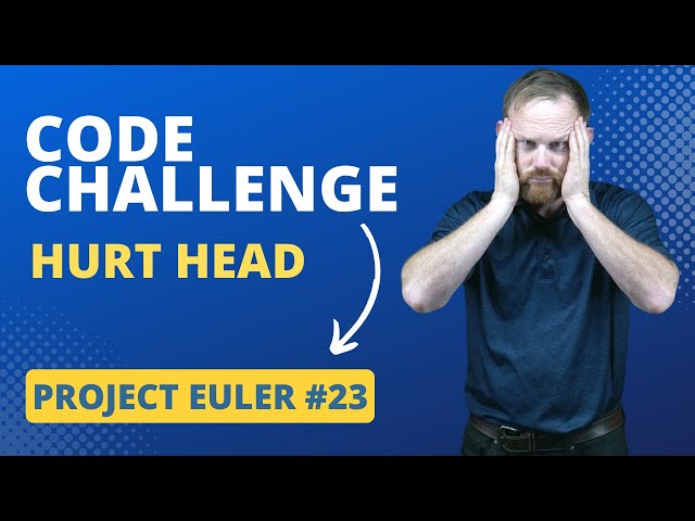 Project Euler 23: difficult but rewarding