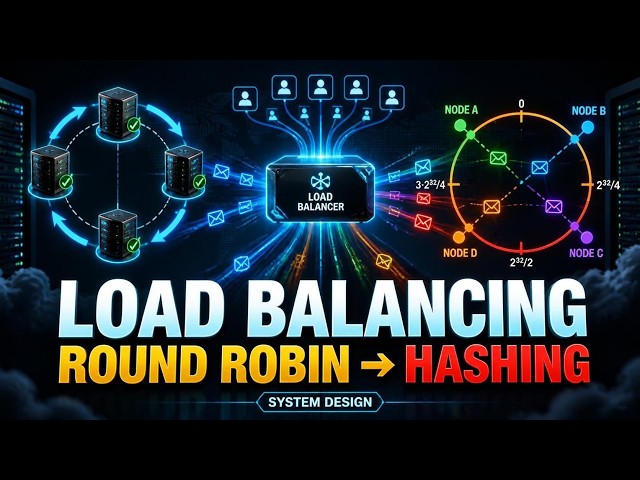 Load Balancing Algorithms Round Robin to Consistent Hashing