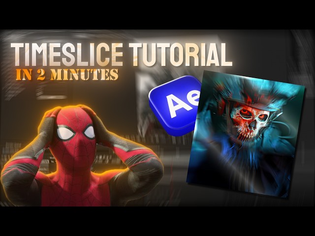 This Transition Took Me 2 Minutes 😳 | Time Slice Tutorial (After Effects)