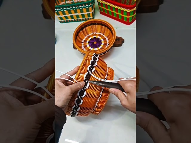 Step-by-Step Woven Basket Edge Border Tutorial