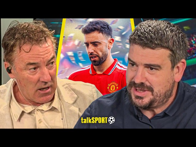 "BRAINLESS!" Alex Crook & Dean Saunders LIVELY DEBATE on Bruno Fernandes' Manchester United FUTURE!