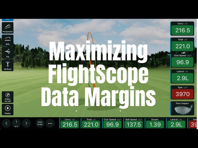 How to Use FlightScope Data Margins (The Feature You're Ignoring)