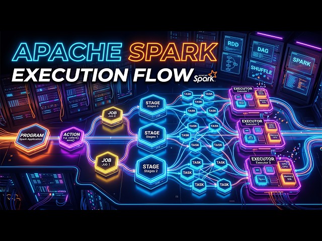 PySpark Job | Stage | Task Explained | Spark Execution Flow | Spark Interview Questions