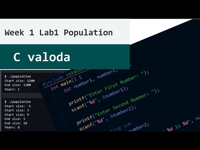 DIP750 - 1. nedēļas praktiska darba “Population” skaidrojums