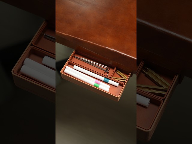 Your drawer finally has a satisfying mechanism. This might be my favorite 3D printed desk upgrade.