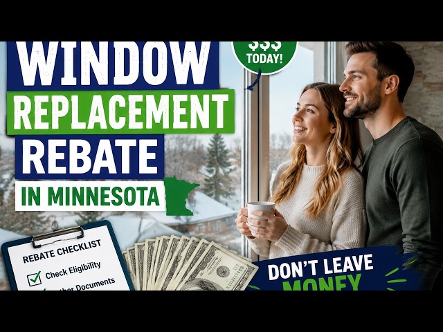 How to apply for a window replacement rebate in Minnesota