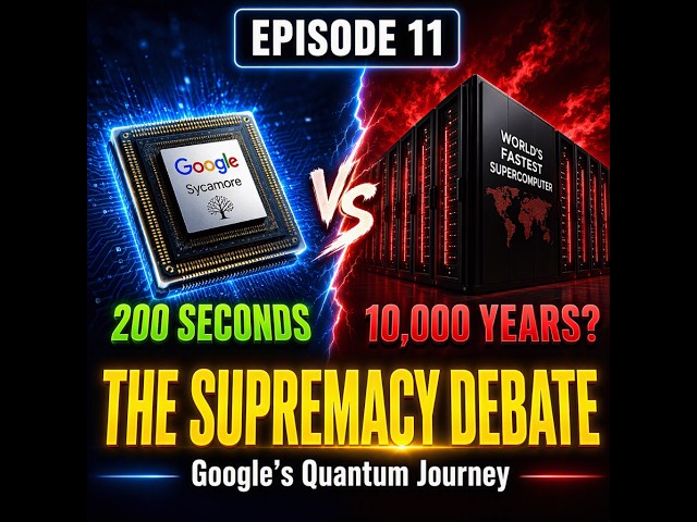 Google's Quantum Computing Journey: The Supremacy Debate & Beyond (Episode 11)