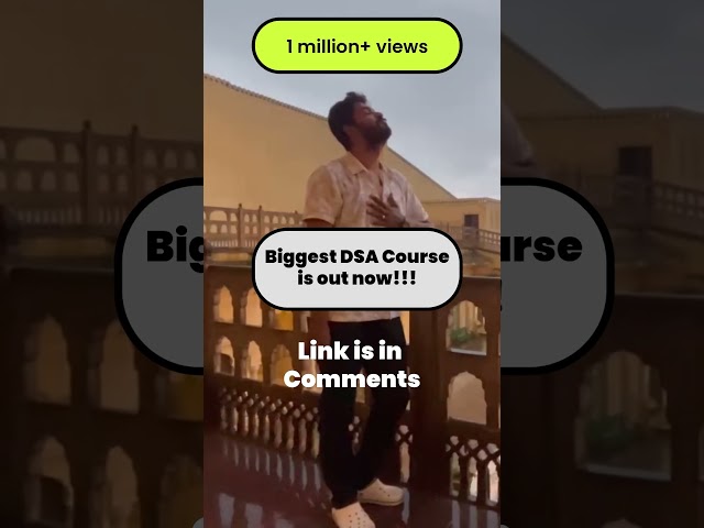 Biggest DSA Course In Java launched (2025) #dsa #computerscience