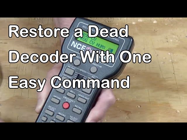 Restore A Dead Decoder With One Easy Command (291)