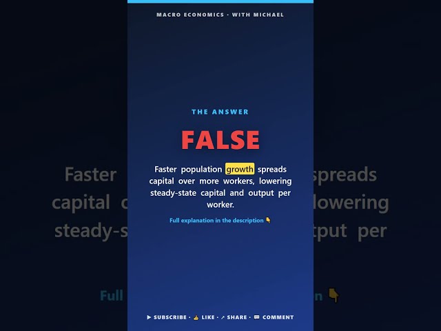 Growth & Macro Schools — Macro Quiz Compilation (Part 1) · 17 True/False Questions
