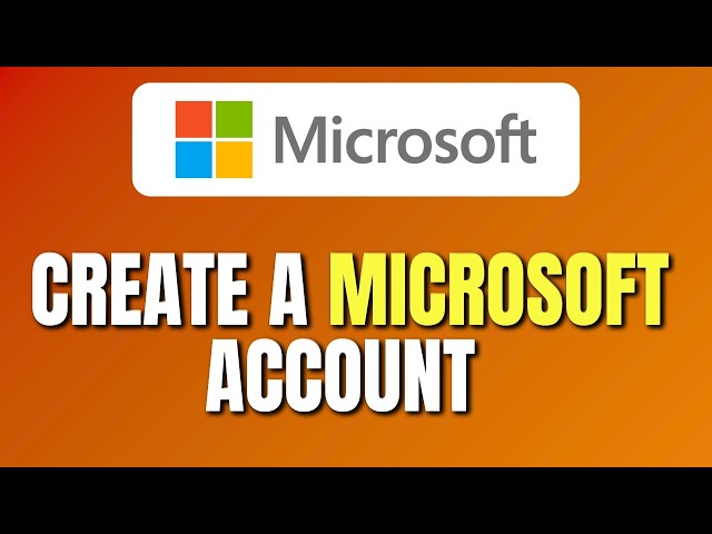 How To Create Microsoft Account PC & Laptop | Sign Up for Microsoft Account on PC | Easy Tutorial