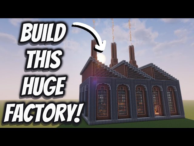 How to Build A HUGE Victorian-Style Factory with the Create Mod in Minecraft!