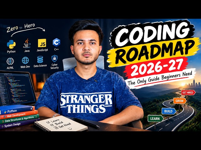 CODING ROADMAP 2026–27 | The Only Guide Beginners Need PART 1