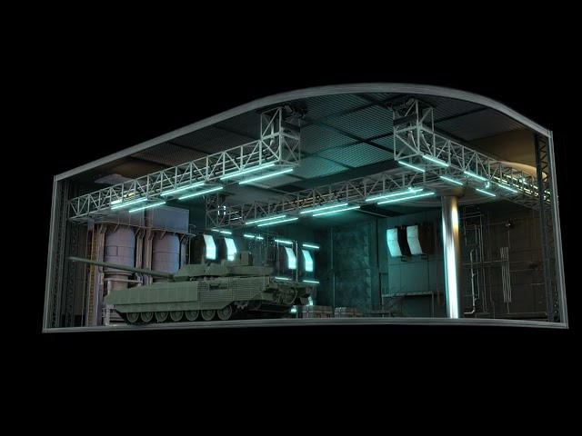 Armata Tank Nake Eye Effect