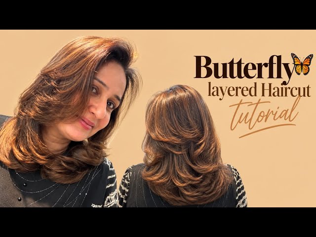Butterfly Layers Haircut šš¼ Tutorial