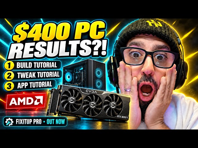 How Much Gaming PC Can $400 Buy? Full Build & Tuning Guide