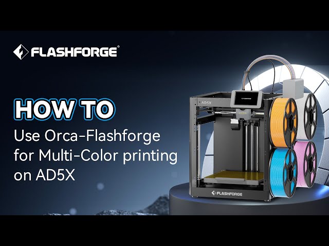 How to Use AD5X for Multicolor Printing | Beginner Friendly