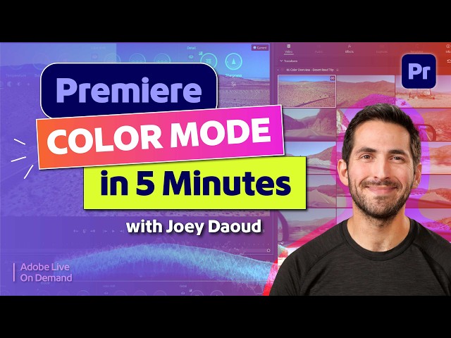 How to Color Grade in Adobe Premiere | Color Mode in 5 Minutes