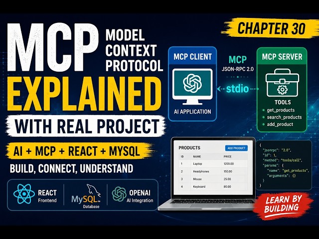 Chapter 30: We Continue with React, AI, MCP (Model Context Protocol)