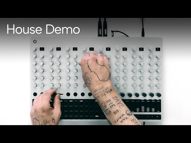 Polyend Drums - Hands on House Beat