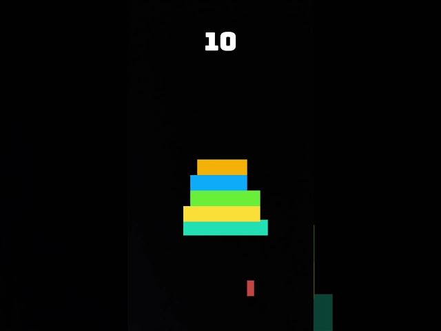Score 19 in block tower