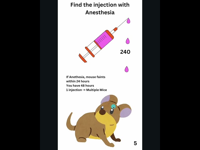 5.1 Find injection for Anesthesia #puzzles #softwareengineering  #developer #google #microsoft