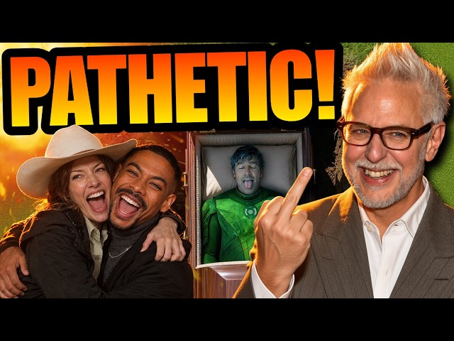 SORRY NOT SORRY! James Gunn PATHETIC MELTDOWN After MASSIVE Lanterns BACKLASH!