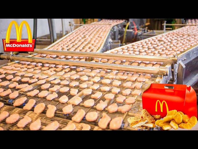 Here's How Chicken Nuggets Made | Food Factory
