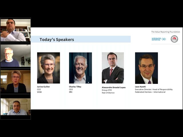 The Value Reporting Foundation: Tools to Communicate Long Term Value Creation (27 April 2021)