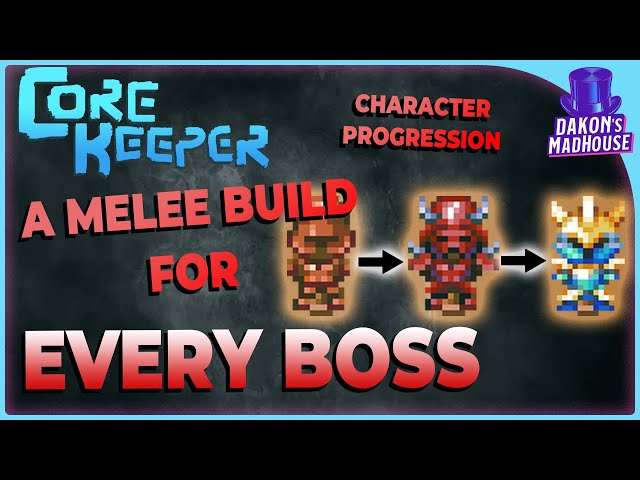 Melee Progression All Bosses | Core Keeper 1.1