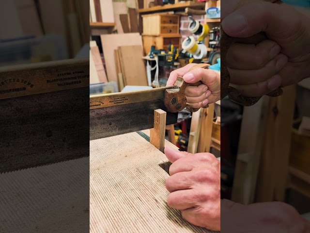 Try this method of sharpening and see the results! #woodworking #shorts
