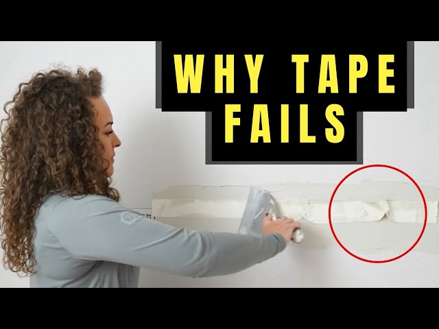 Paper Drywall Tape Problems: Bubbles, Wrinkles & Blisters (How to Fix Them)