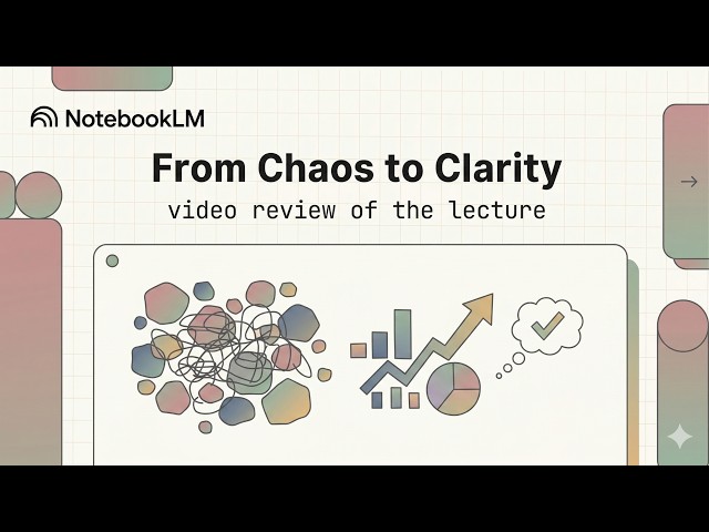 From Chaos to Clarity | Information Systems in Logistics | Lecture 10 | NotebookLM AI