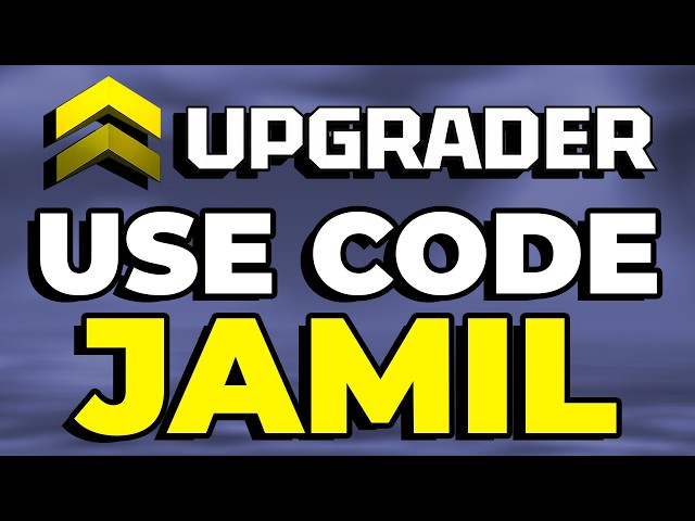 Upgrader Promo Code JAMIL 😀 Upgrader Pro GG Use Code - Upgrader Best Code 2026